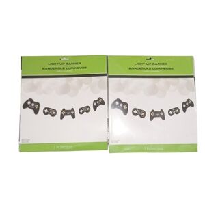 Gaming Controller Light-Up Banner